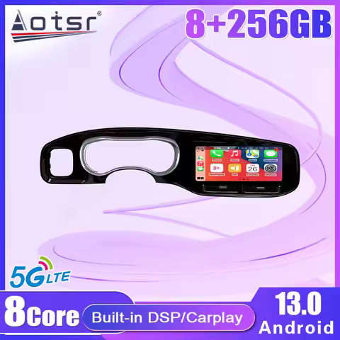 12.3 Inch For Dodge Charger/SRT Hellcat 2011-2019 Car Touch Screen Android 13 Stereo Radio Wireless GPS Navigation Device