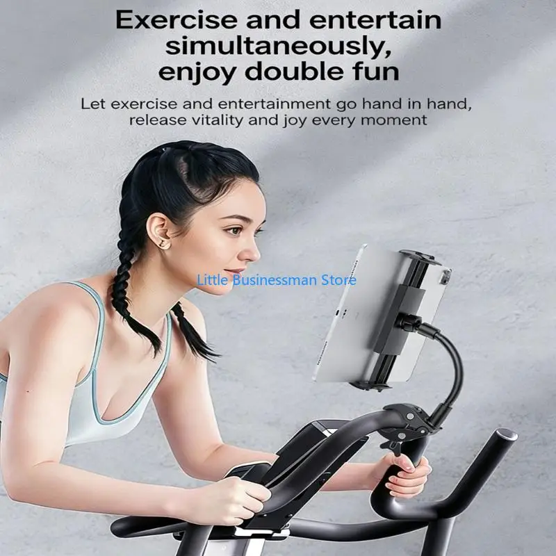 Heimtrainer Schwanenhals Telefon Halterung Rotierenden Telefon Halter Halterung Klemme Halter M76A – Detail 7