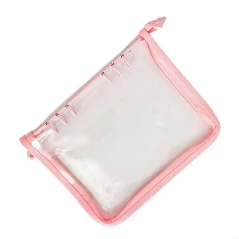 

Y08c Удобный прозрачный корпус организатора ювелирных изделий для туристического на молнии мешочке для хранения