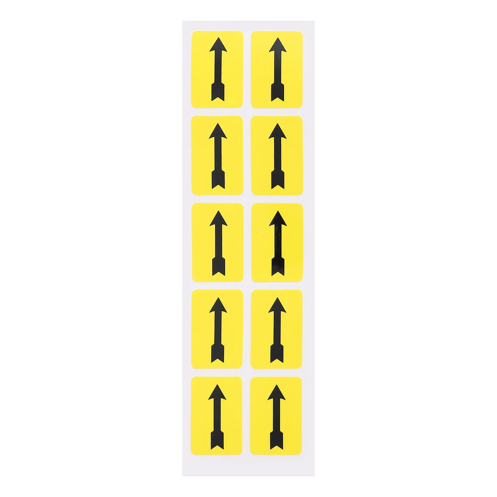 Autocollant de flèche de Direction, 10 pièces, autocollant d'avertissement de sécurité à forte adhérence pour indicateur de flèche de bureau, autocollant de circulation