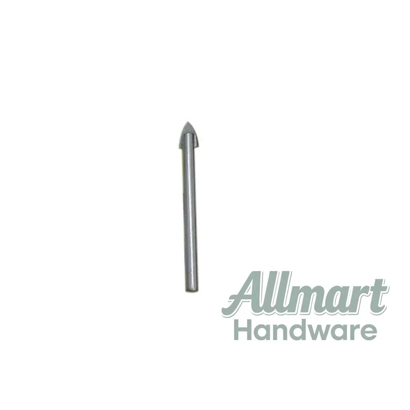 High hardness alloy triangular drill bit with round handle, crack resistant and wear-resistant marble cement drilling tool