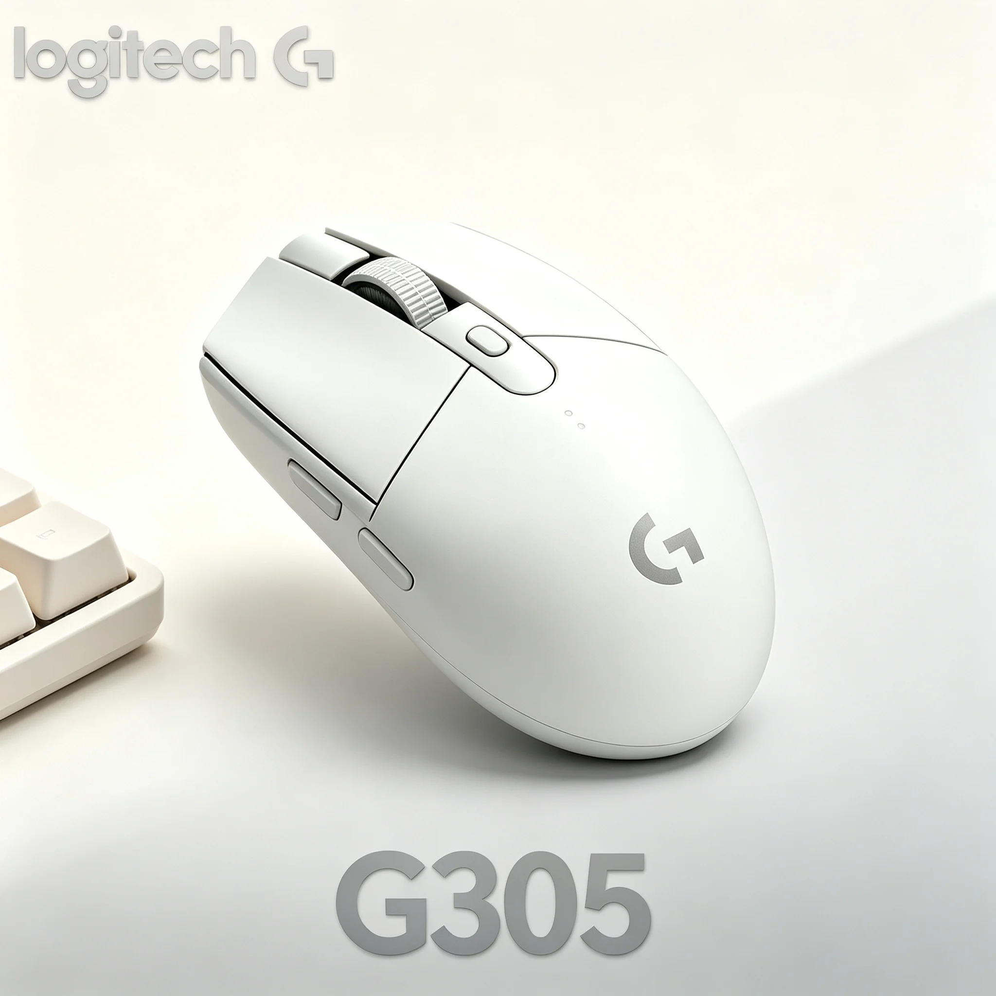 Logitech G305 2.4G LIGHTSPEED Gaming Mouse HERO Optical Sensor Adjustable DPI Multi‑Color Option 6 Custom Keys For Desktop Lapto