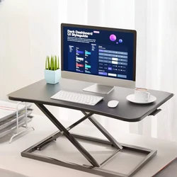 Standing Notebook e Computer Desk Stand, Mesa ajustável, Suporte reforçado