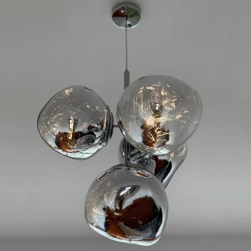 

Modern Color Ball LED Pendant Lights for Living Dining Room Kitchen Food Tables Bar Chandelier Home Decor Hanging Light Fixture