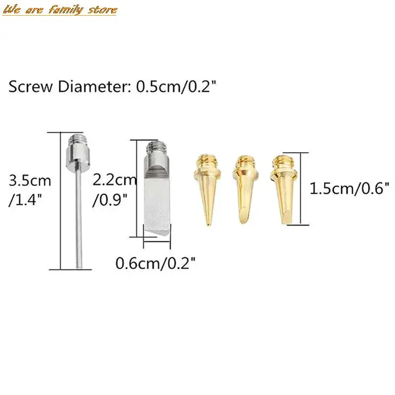 5pcs Nozzle For HS-1115K Soldering Iron Cordless Welding Tools Gas Welding Tips Damom