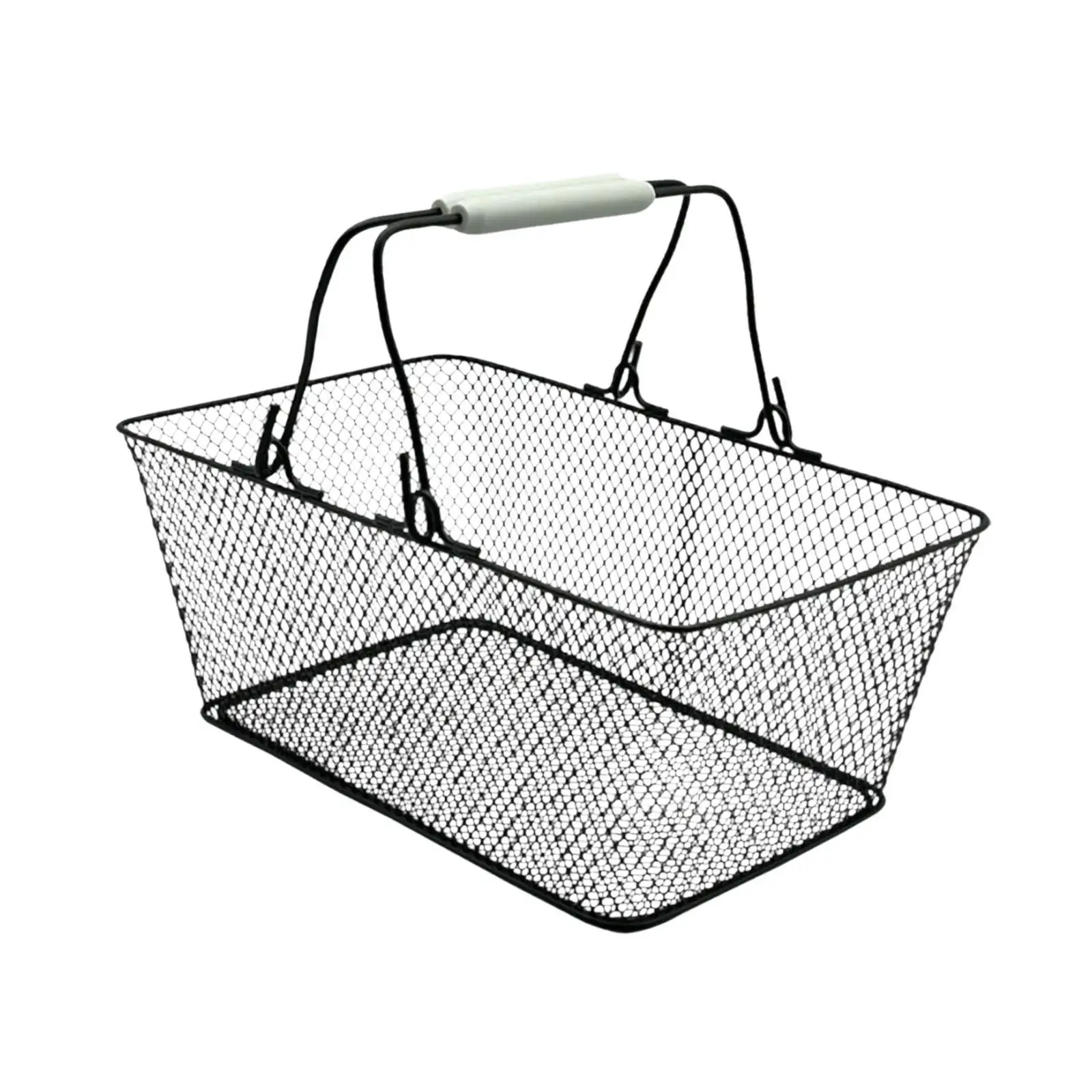 

Shopping Basket with Handles Convenient Easy to Breathable Multifunctional Grocery Basket for Groceries Retails