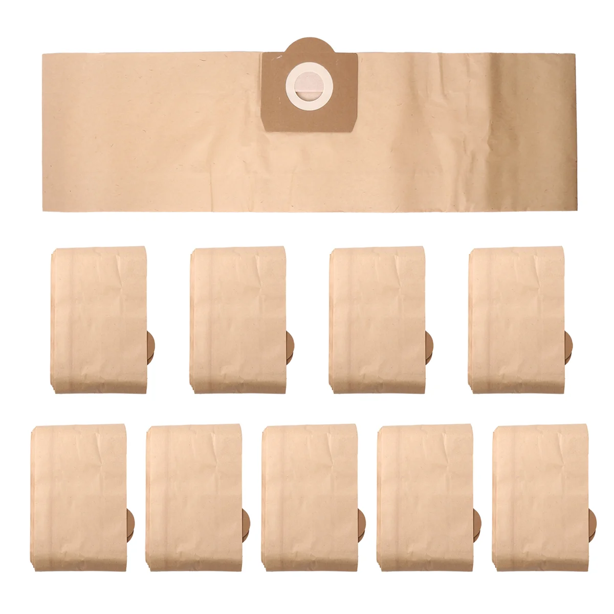 

A65T 10 Pack 6.959-130.0 Paper Filter Dust Bag A 2201/2204/2504 for Karcher WD3 WD3P Wet & Dry Vacuum Cleaner Replacement
