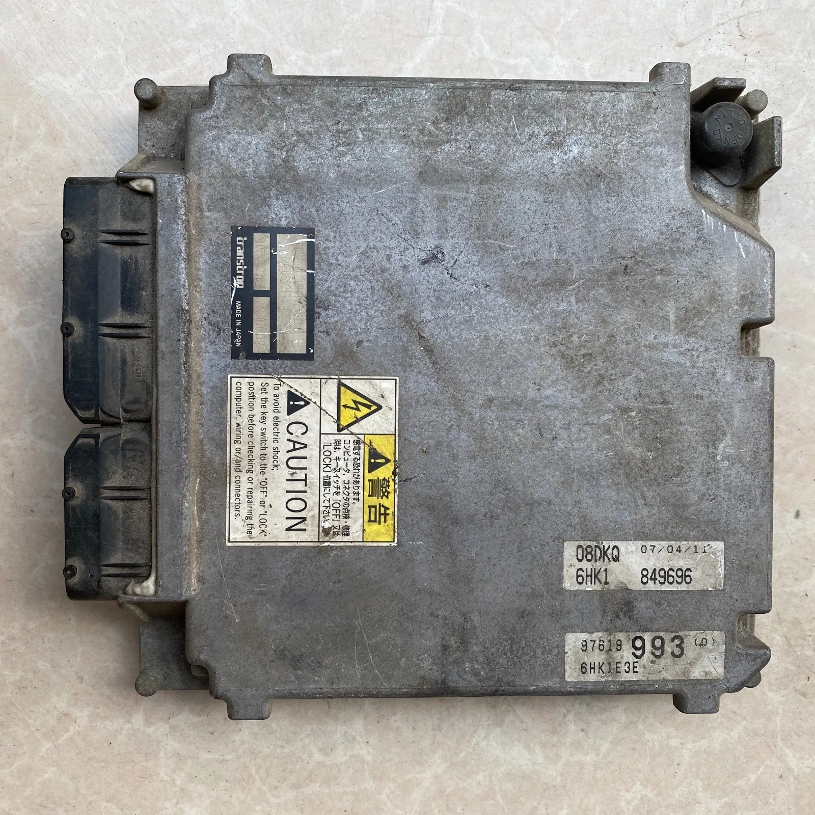 

FIT FOR ISUZU TRUCK 6HK1 6HK1E3E ENGINE ECM ECU 976199930