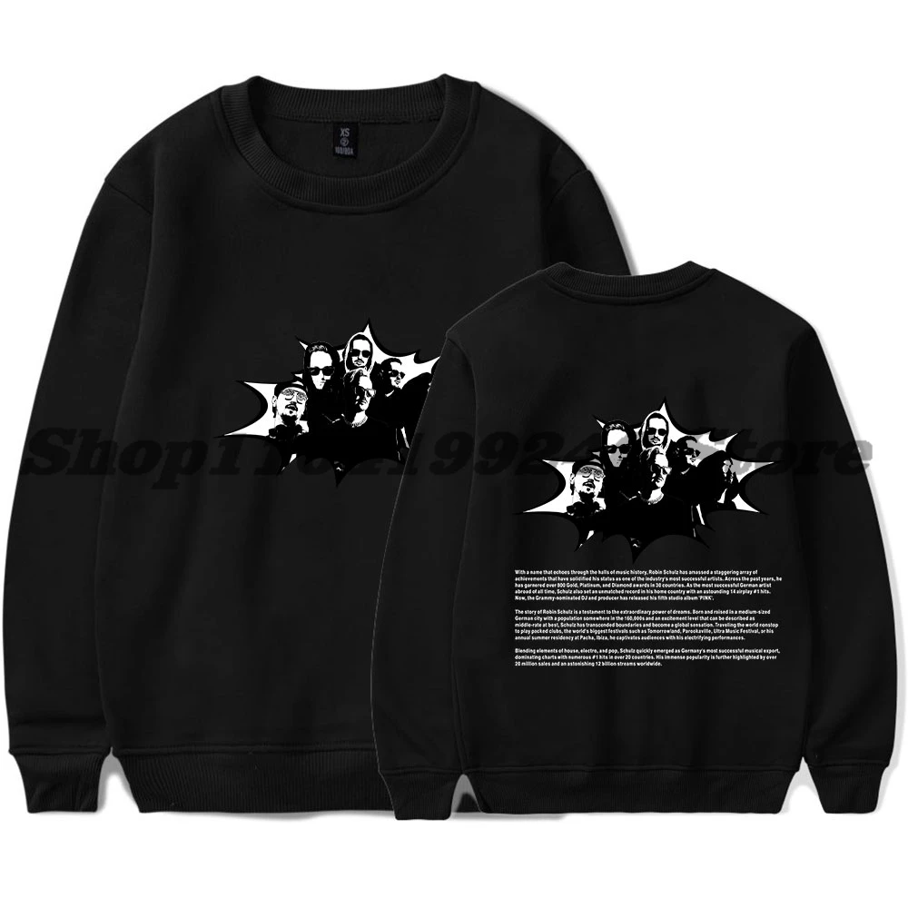 

Robin Schulz Merch O-Neck Crewneck Pullover Casual Long Sleeve Sweatshirt Men/Women Style2