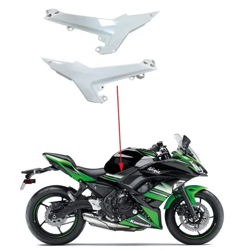 

Неокрашенное кожаное сиденье для мотоцикла Kawasaki Ninja 650 ER6F EX650 2017-2019 маленькая левая и правая пластина ABS Инжекция обтекатель