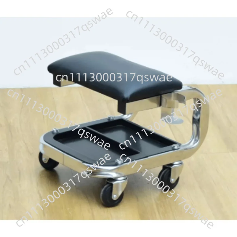 Mobile Repair Workbench Car Repair Tool Bench U Shape Work Table Portable Garage Repair Stand Heavy Duty Maintenance Platform
