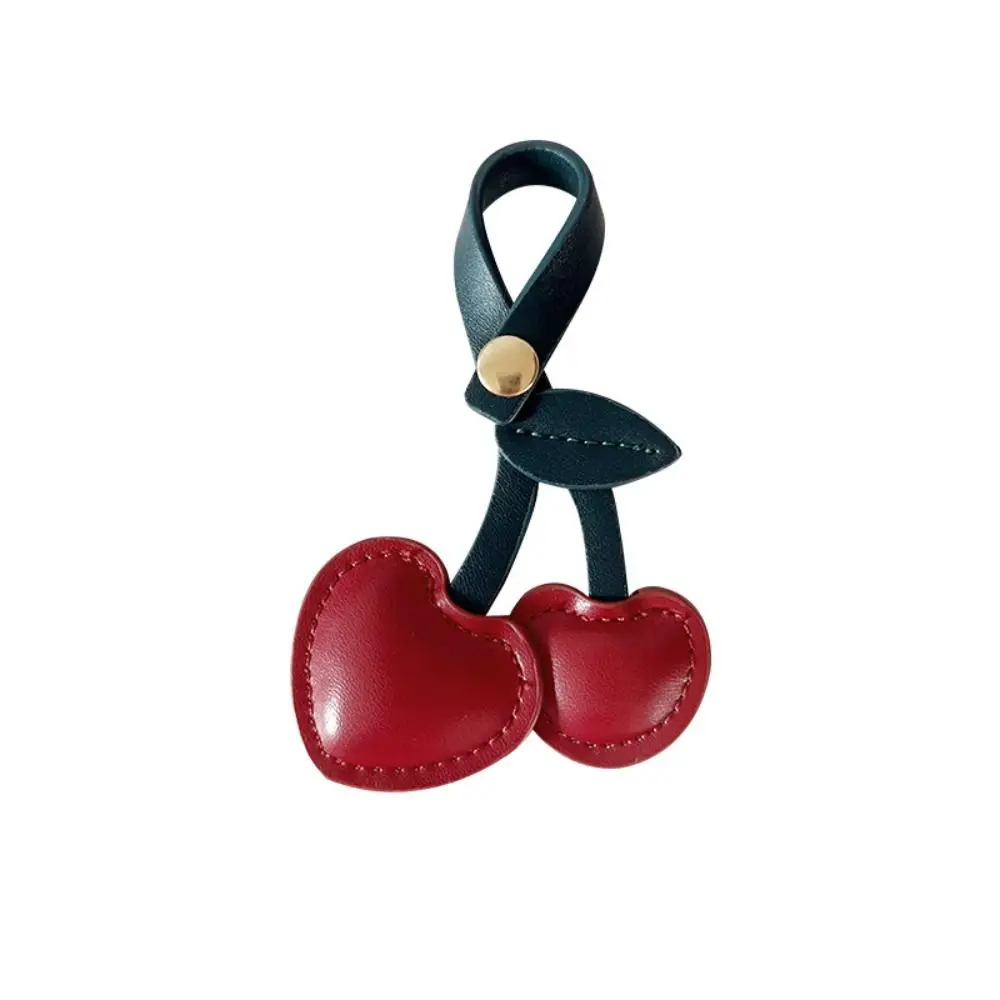 

Cute Peach Heart Cherry Key Chain Decoration Love Keychain Cherry Pendant Jewelry Bag Decoration Bag Pendant Decorations Crafts