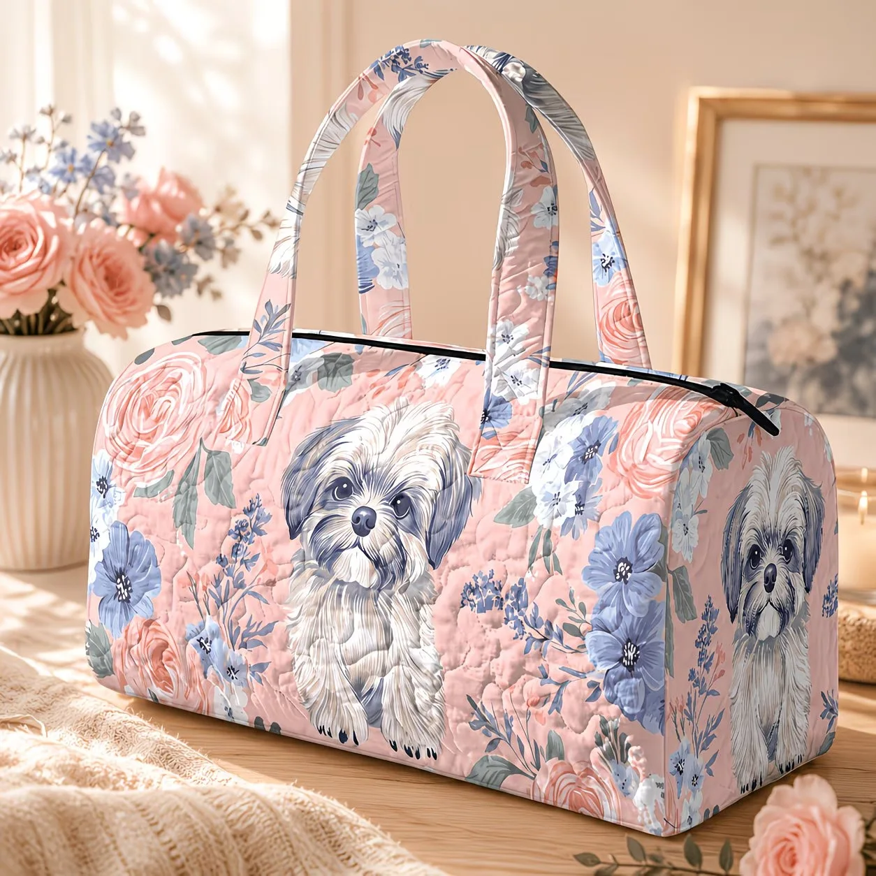 3D Printed Quilted Travel Bags fashion Gifts Hiking Camping Handbag casual Tote Bag Beach Sport Bags Personalized Training Bag