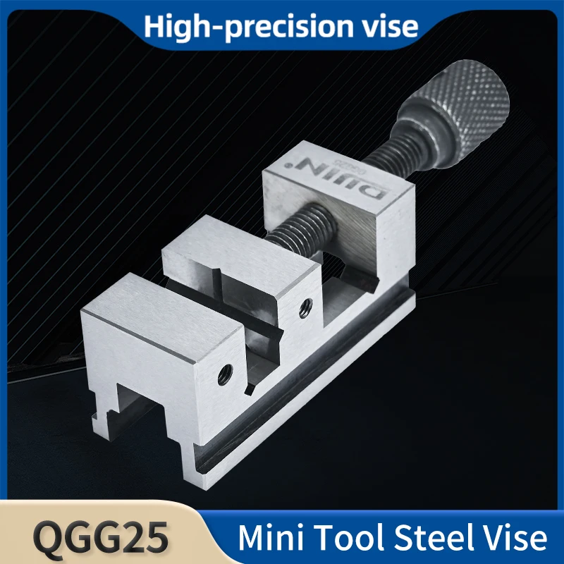 Mini Precision Torno Grampo Ferramenta Máquina de Moagem de Superfície Aço Qgg25 1