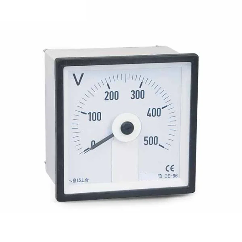 

DG-V96 96 * 96 240 degree small meter AC analog display 0-500 volt panel voltmeter