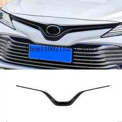 For Toyota Camry XV70 SE XSE 2018 2019 2020 2021 2022 2023 Stainless Car Grille Front Bumper Trim Cover Body Exterior Strips