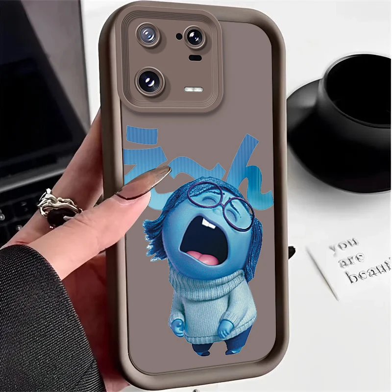 Disney Inside Out 2 Case for Xiaomi Mi 14 13 13T 12 12T 11 11T Pro Lite 12X 12S POCO F6 F5 X5 X3 NFC Soft Silicone Cover Funda image 5
