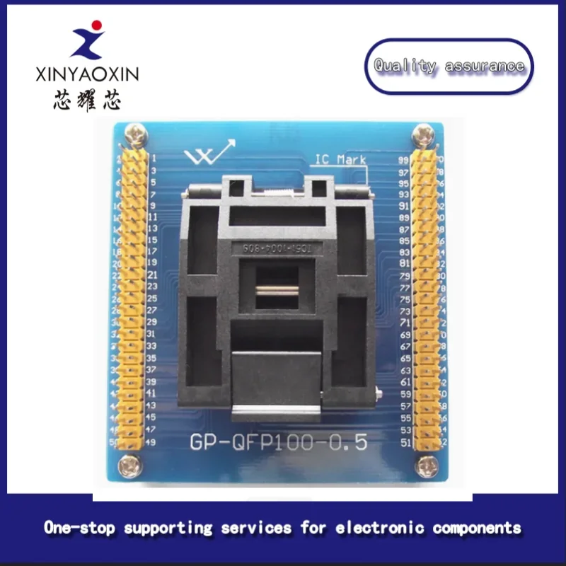 AeroPartsIC51-1004-809-23 Test Stand QFP100 TQFP100 LQFP100 Programming Stand Burn Stand