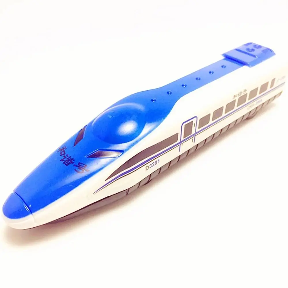 High-speed Train Simulation Model Children Pull Back Toy Desktop Decor Gift Educational Toys Boys Children Collection Gift