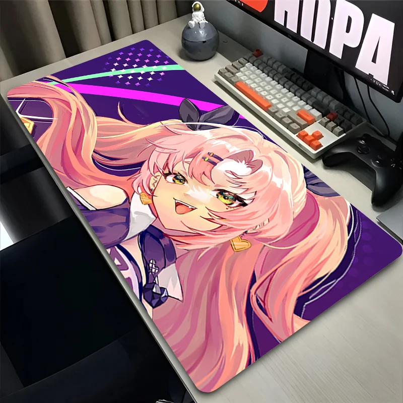 

Mouse Pad Office PC Gaming Accessories Keyboard Pad Anime HD Mousepad Laptop Desk Mouse Mat Z-zenless Zone Zero Nicole Demara