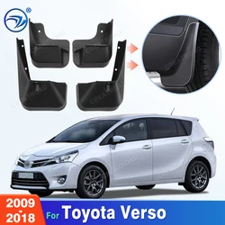 For Toyota Verso 2009-2018 2010 2011 2013 2014 2015 2016 2017 Fender Mudflaps Splash Guards Mudguards Mud Flaps Car Accessories