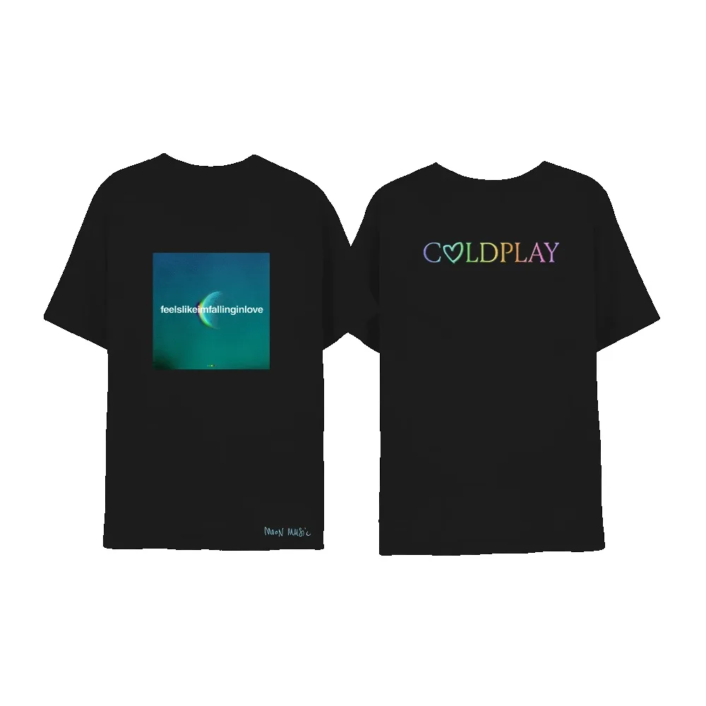 Cold.Play Music of The Sphere.s Tour 2024 Shirt Cold Play Worl.d Tour TShirt Oversized Moon Music Womens TShirts Casual Top Tees