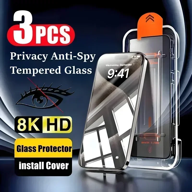 

Privacy Screen Protect For vivo V27E V30E V40 SE V50E V60E V29 V60 Lite V29 Pro 5G Anti-Spy Temper Glass Dust Free Install Film