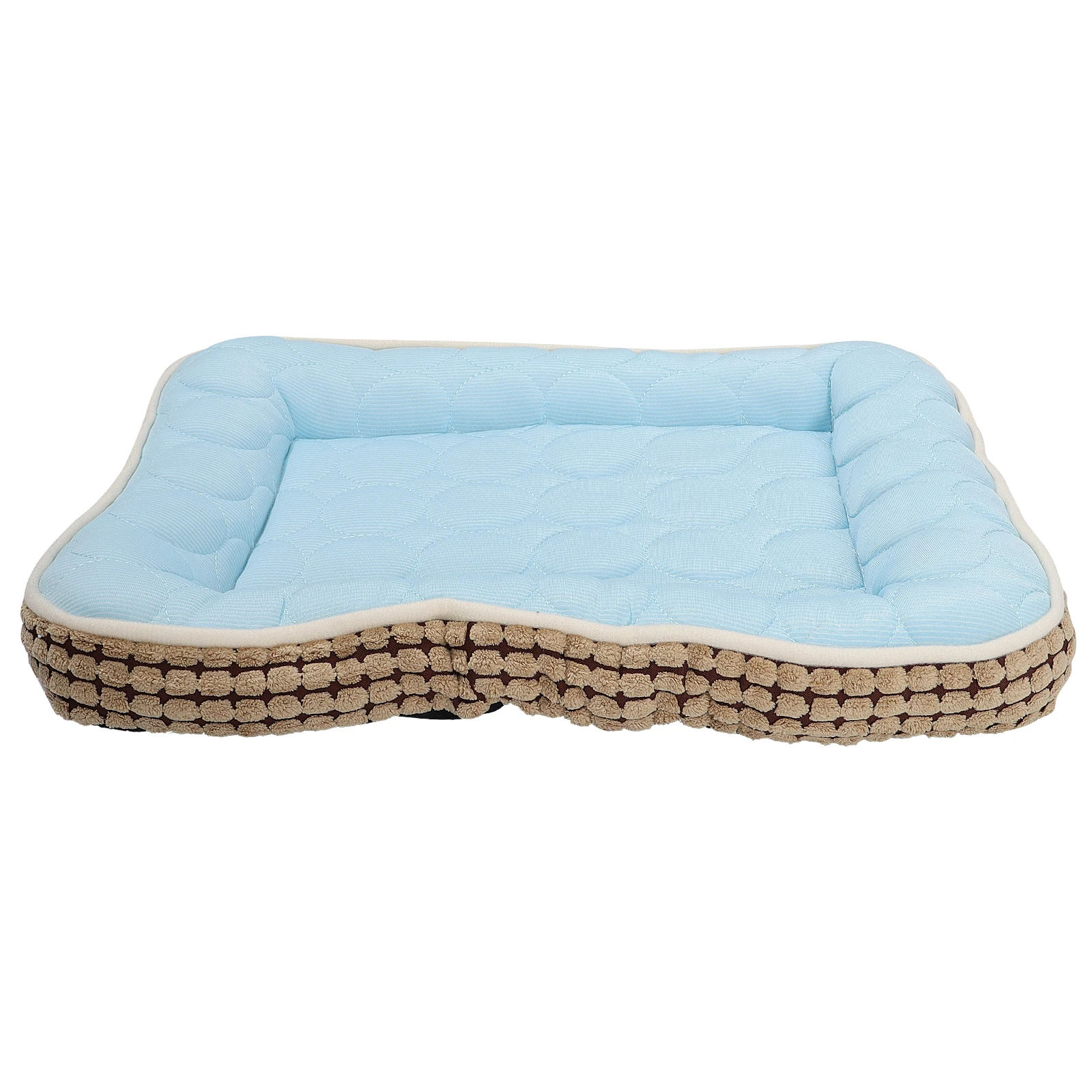 

Summer Pet Cooling Mat Kennel Bed for Dogs Puppy Sleeping Sky-blue Cotton Cat Cushion