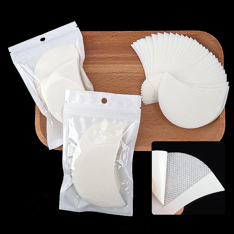 Bouclier Eyeliner pour fard à paupières, tampon jetable, Patch non pelucheux, Extension de faux cils, outil de maquillage, 30/50/100 pièces