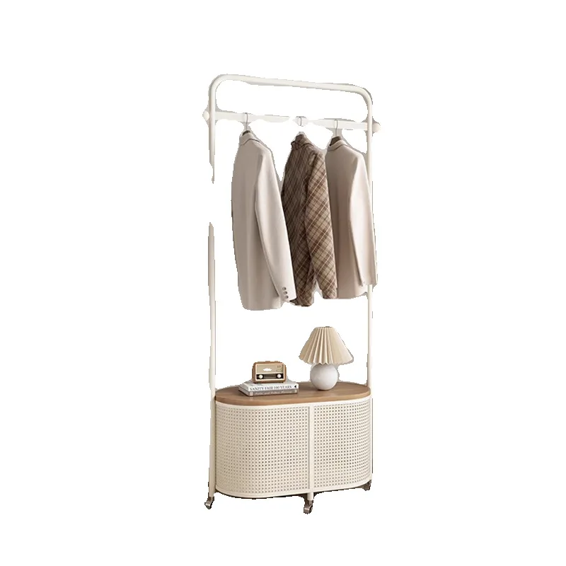 

Hanger Floor-to-ceiling bedroom coat rack Removable hanger Bedroom hanger Home rack with dirty clothes basket
