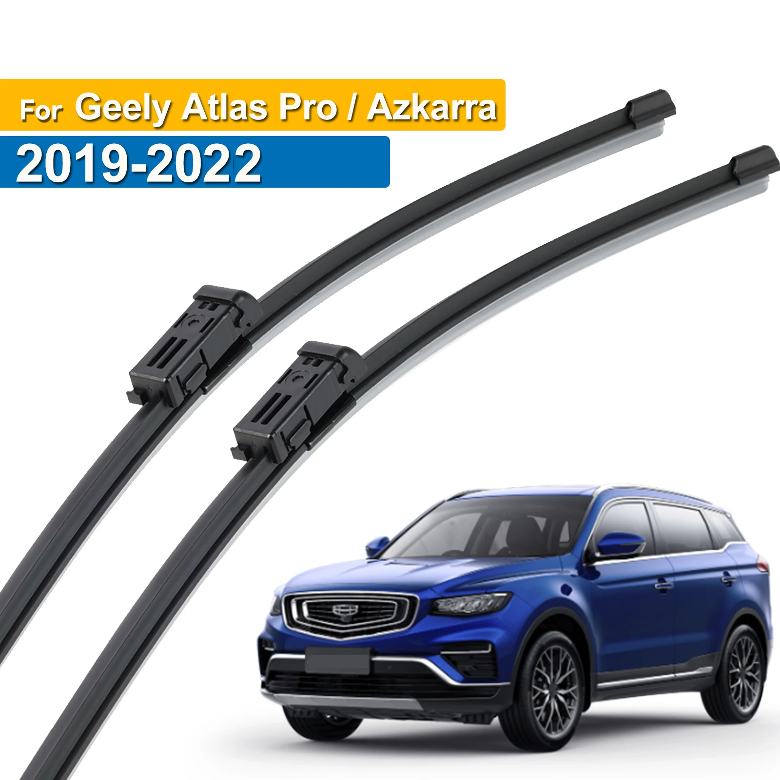 

Erick's Wiper LHD Front Wiper Blades For Geely Azkarra Atlas Pro 2019 - 2022 Windshield Windscreen Clean Window Brush 24''+17''