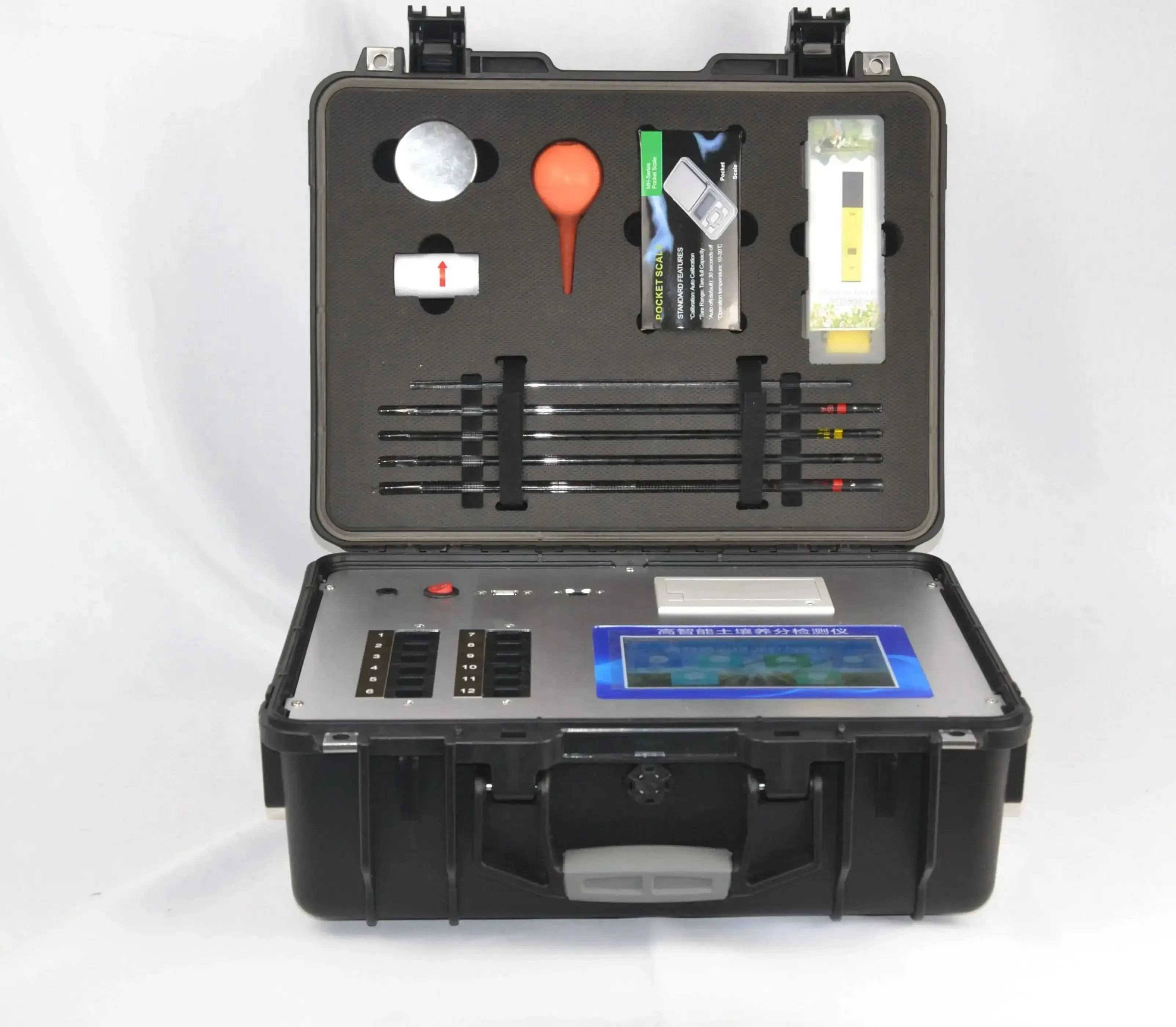 GT2 Highly intelligent rapid soil testing fertilizer meter soil testing equipment tester kit