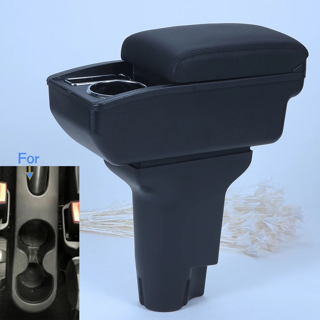 

For Fiat 500 Armrest Box For Fiat CRONOS Car Armrest Dedicated Retrofit heighten Interior Center Storage Box Car Accessories