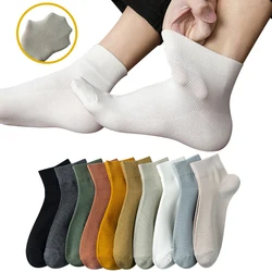 3 Pairs/Lot Men's Cotton Casual Socks High Quality Breathable Male Comfortable Business Ankle Soft Simple Fashions Socks