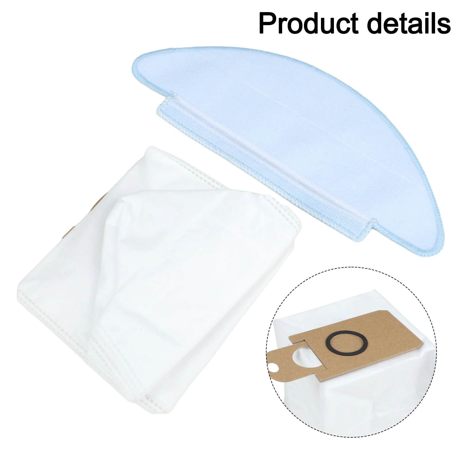Cleaning Supplies Dust Bags Kit Pet Mess Cleanup Convenient Cleaning Experience Efficient Dust Filtration For Zaco A10 Pro