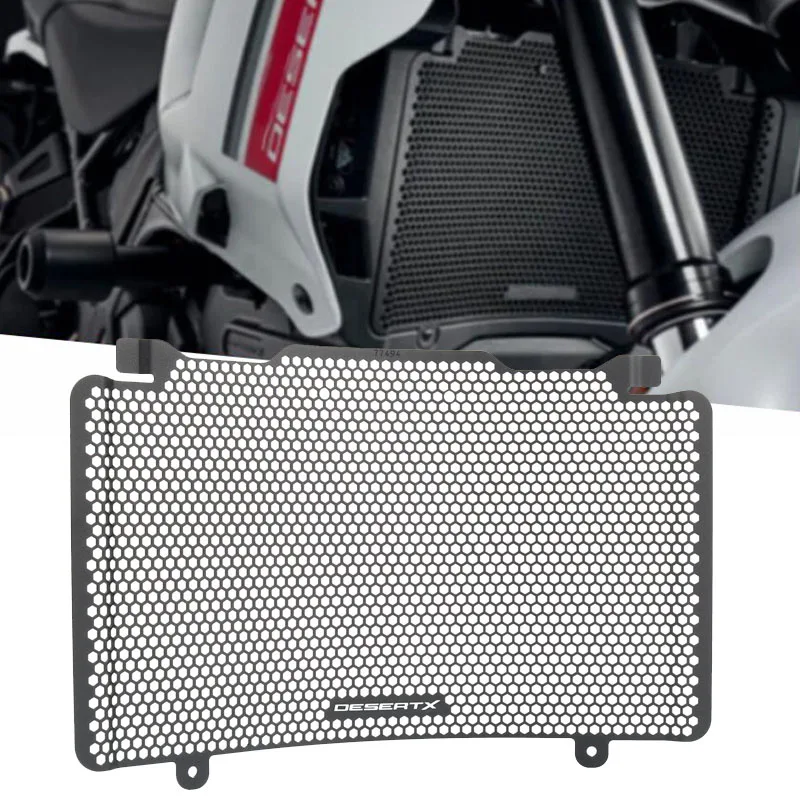 

Motorcycle Accessories Radiator Grille Guard Cover Protector For DUCATI DESERT X DESERTX 2022 2023