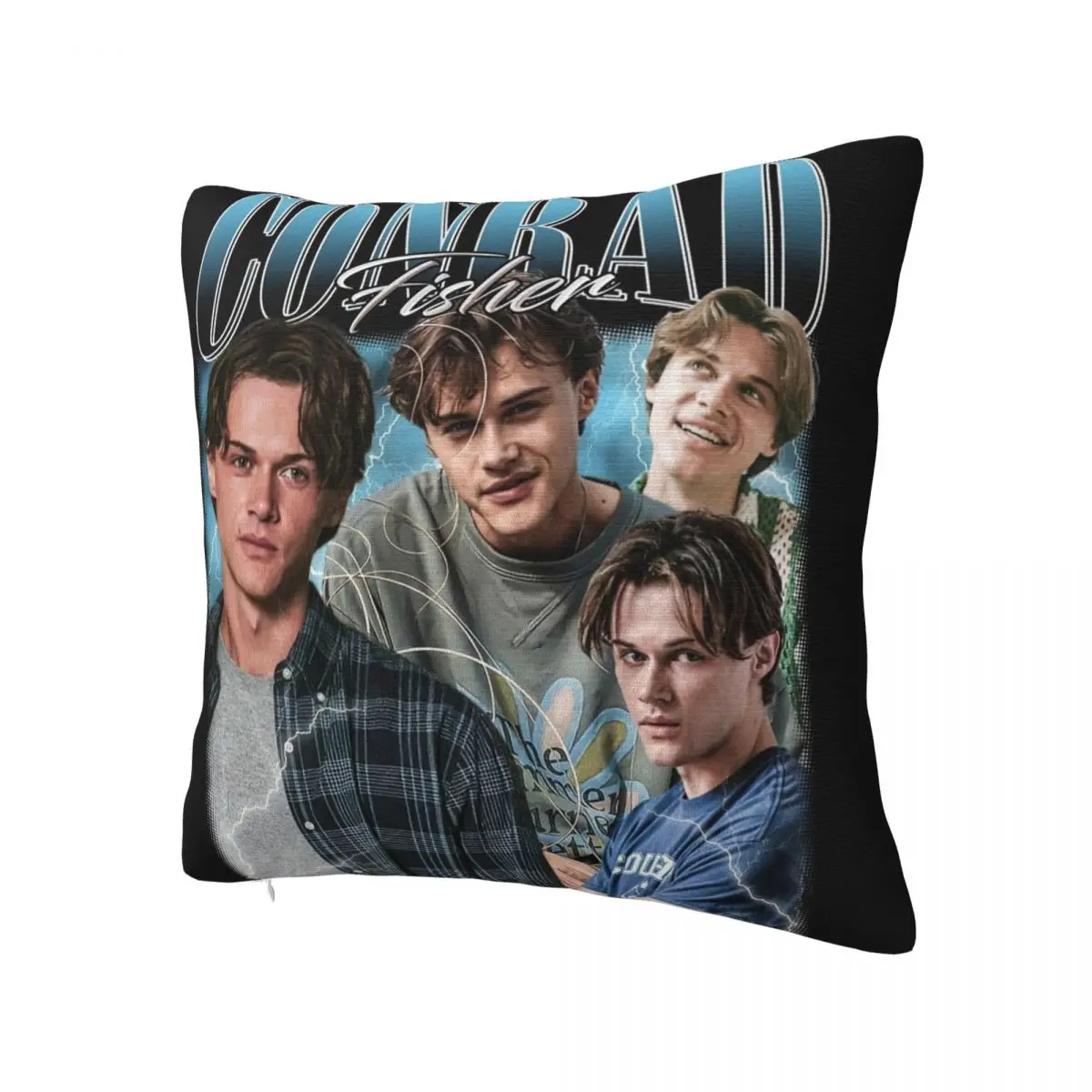Pillow Case Vintage Conrad Fisher The Summer I Turned Pretty Bootleg Square Pillow Cover Fashion Cushion Cover Pillowcases