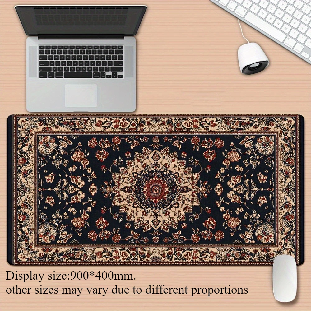 

The Bohemian pattern high-definition printed XXL mouse pad multi-functional desk mat is suitable for gamers and home use
