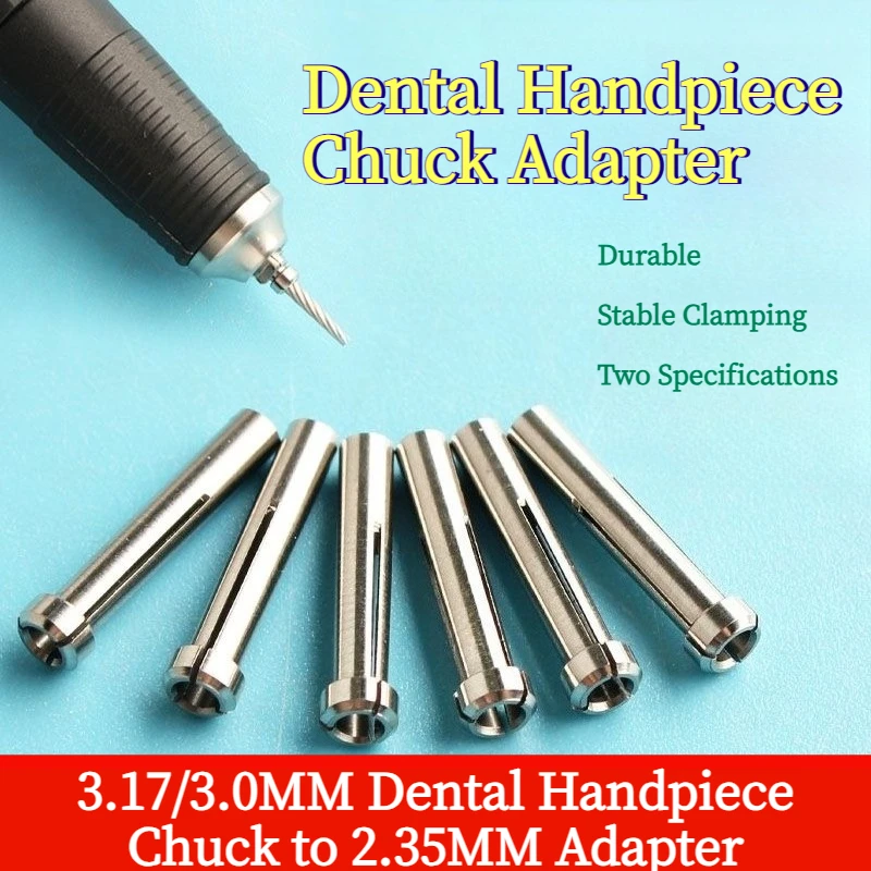 Dental Machine Conversion Head Engraving Machine 3.0mm 3.17mm Three Petal Conversion Chuck Grinder Laboratory Accessories Tools