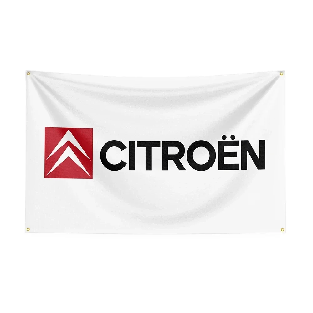 Q 3x5Ft Citroens Flag Polyester Printed Racing Car Banner For Decor - Ft Flags Decor,flag Decoration Banner Flag Banner