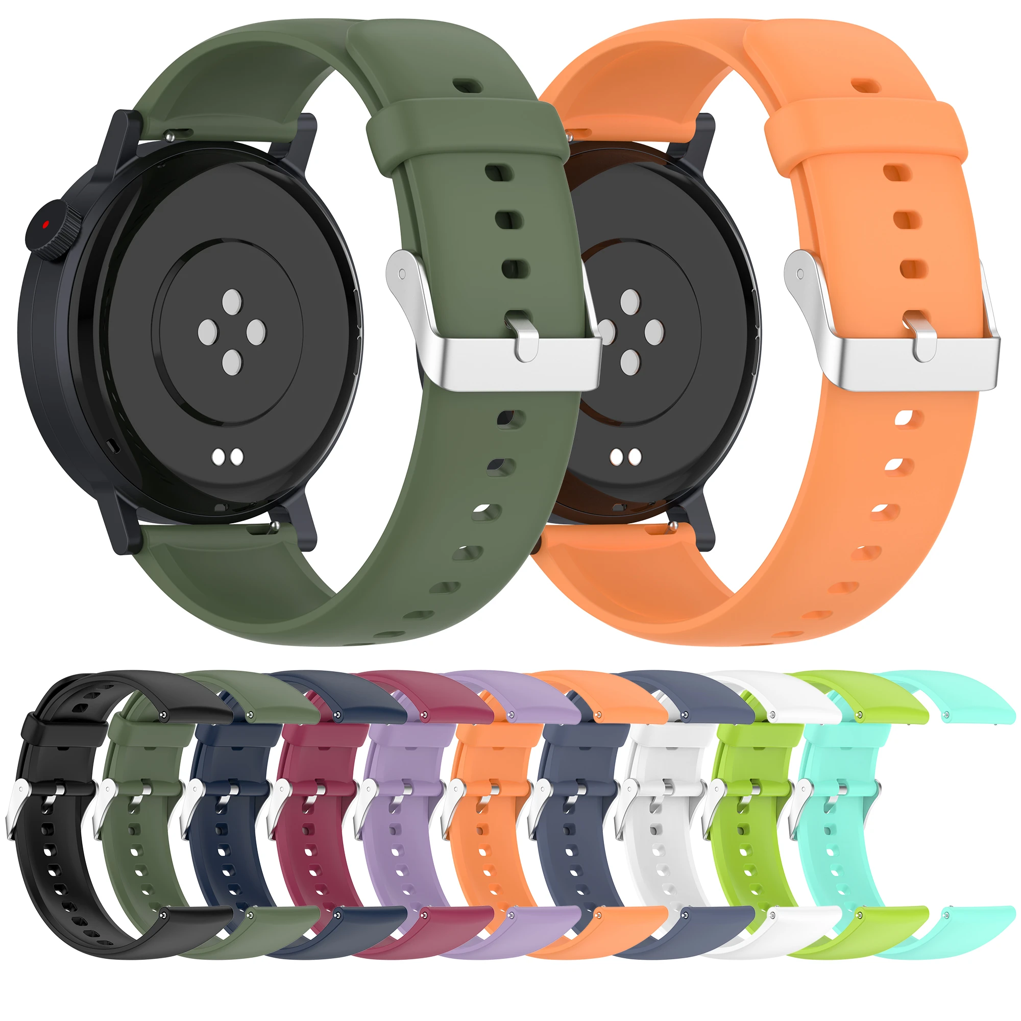 

For CMF Watch Pro 2 Silicone strap for CMF Watch Pro 2 Watch Sport Strap