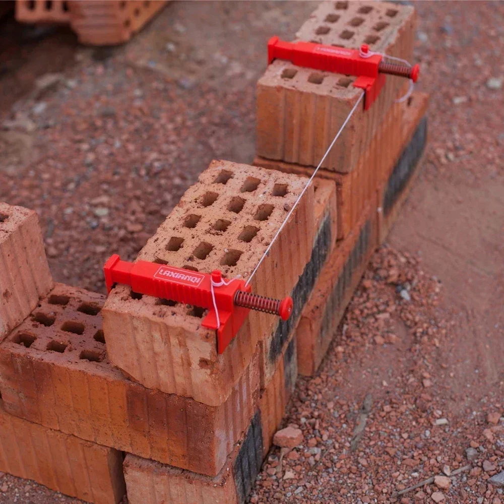 1-6 adet Bricklaying tel çekmece astarı Bricklaying duvar yapı kablosu çerçeve tuğla astar koşucu tel çekmece Fixer fikstür yapı