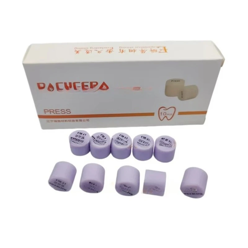 Lithium Disilicate Press Ingots HT LT Dental Ceramic