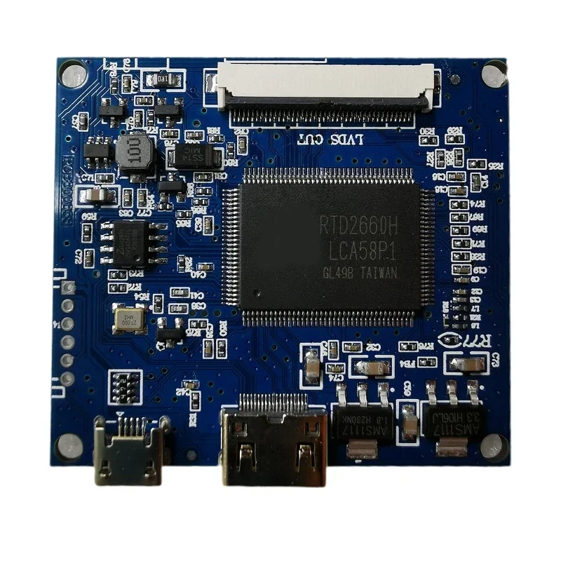 

Highly Compatible Universal Driver Control Board Mini for TTL 50Pin 1024x600 1024x768 TFT LCD Screen