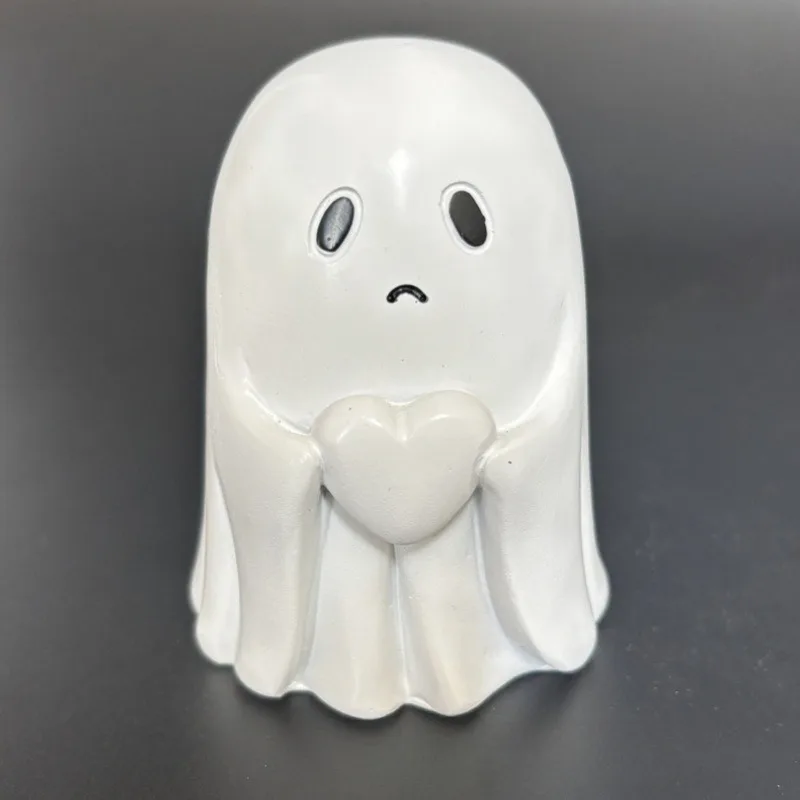 Cute White Ghost Party Decoration, Courtyard Ornaments, Study Decorations, and Small  Decorations  Add  Fun  Atmosphere