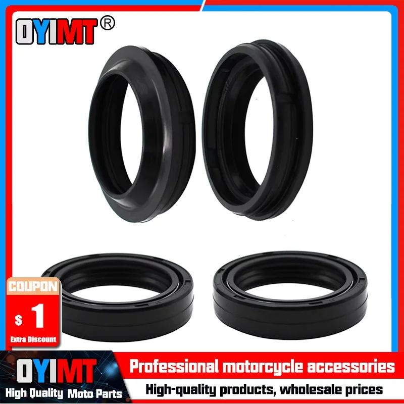 Motorcycle 48*58*10 Fork Damper Shock Oil Seal Dust Seal For Yamaha YZ250F YZ450F WR250F YZ125LC YZ250LC YZ- WR450 WR250 YZ450 F