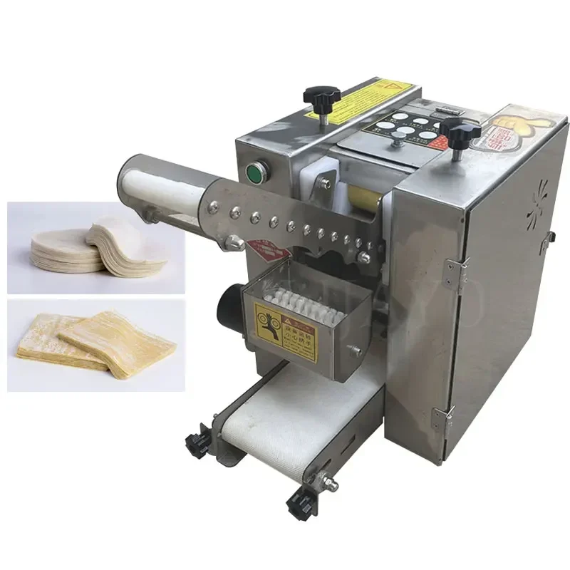 Manufacturers Direct Sales Of Small Square Empanada Skin Making Dumpling Wrapper Machine