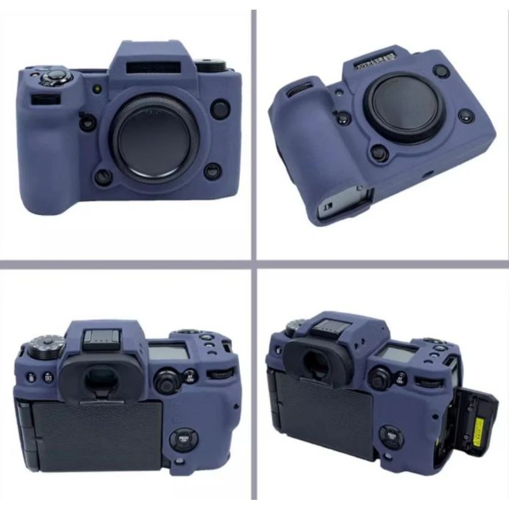 

DSLR camera bag silicone protective case for Fujifilm X-H2 XH2 + Hot Shoe Cover
