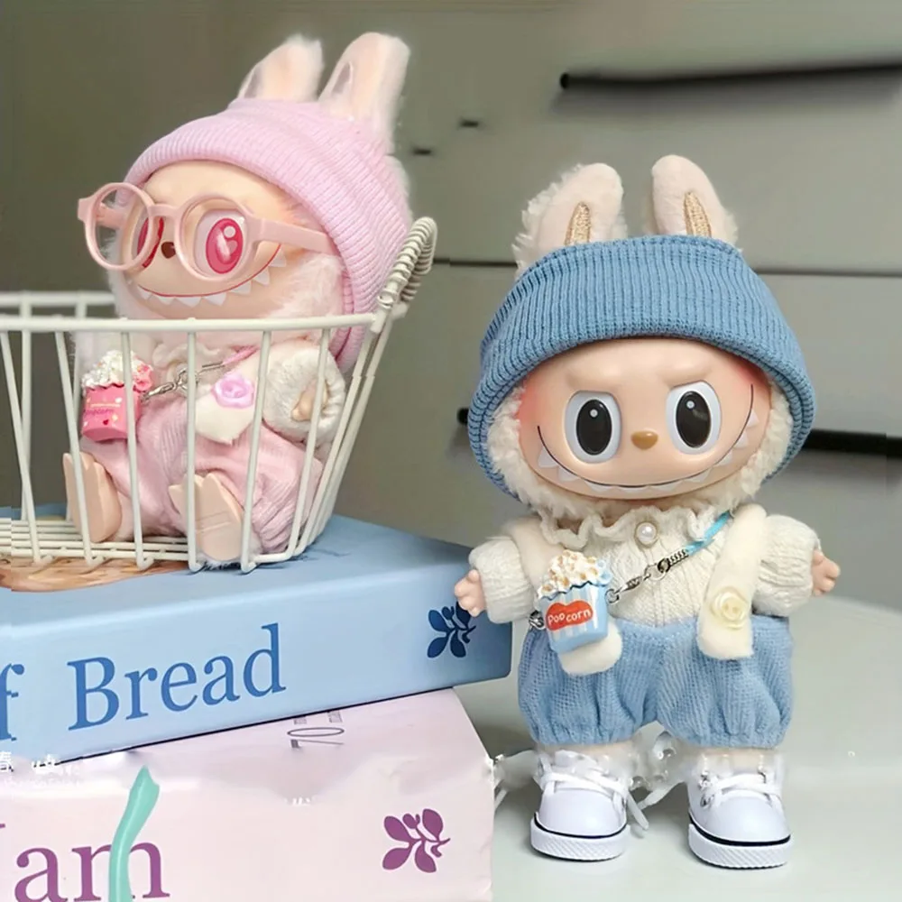 

For Labubu Clothing V1 V2 V3 Clothing Fashion Dressing Up Cute Delicate Decoration Doll Clothing Accessories