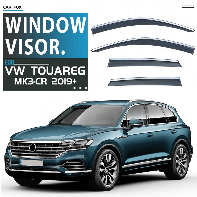 

Suitable for Volkswagen Touareg Rainproof Spoiler Yumei VW Touareg Window visor